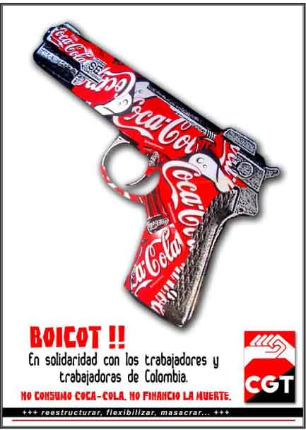 Campaña Boicot a Coca-Cola