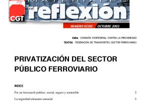 MR 08 Privatización del Sector Ferroviario