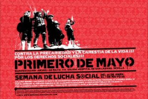 Cartel Semana de lucha social 2008 (Sevilla)