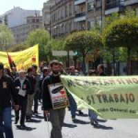 Salamanca : crónica y foto de la manifestación de CGT