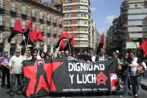 Murcia : anarkofiesta en la plaza Camachos