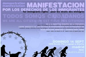 Fotos de la Manifestación por los derechos de l@s inmigrantes