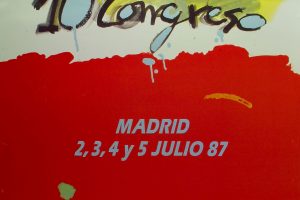 Cartel X Congreso CNT (Madrid 1987)