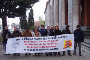 CGT denuncia despidos en el polideportivo de Ezkabarte