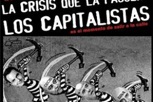 Manifestación en Málaga : «¡La crisis que la paguen los capitalistas !»