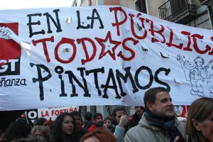 Celebrada la manifestación por una educación pública y social