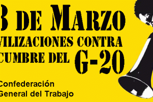 28 de Marzo : Movilizaciones contra la próxima cumbre del G20 (Londres, 2 de Abril)