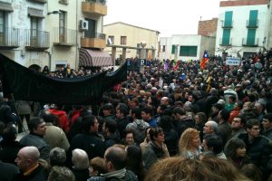 « Ascó, Cataluña dice que no ». Más de 2000 personas se manifiestan contra el cementerio nuclear