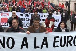 CGT planta cara en La Granja a la Europa del capital