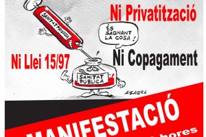 Valencia, 22 de Abril : Manifestación por la defensa y mejora de la sanidad pública