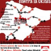 Del 1 al 16 de Mayo : CGT se pone en marcha contra la crisis