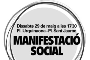 Barcelona, 29 de Mayo : Manifestación en defensa de la enseñanza pública