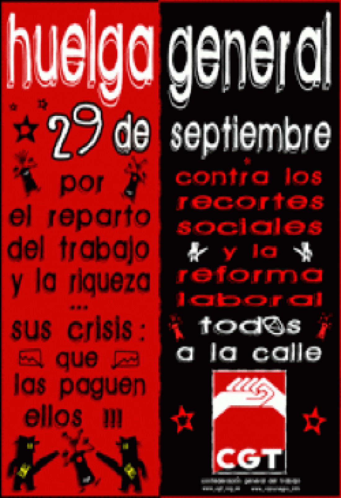 29 de Septiembre : HUELGA GENERAL ! TOD@S A LA CALLE !