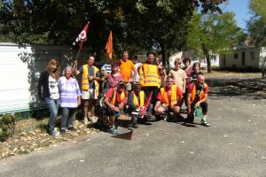 Dos etapas más en el recorrido de la Marcha a Bruselas por tierras francesas