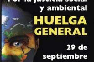 El ecologismo secunda la Huelga General del 29-S