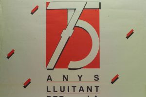 Cartel II Congreso CNT Catalunya (Barcelona 1985)