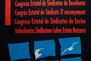 Cartel I Congreso Sindicatos de Enseñanza CGT (Valladolid 1996)