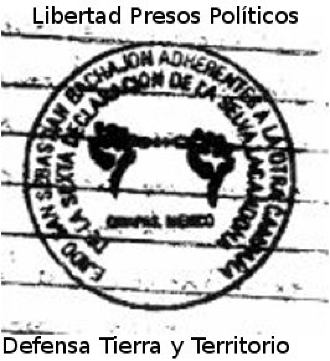 Desde Europa : ¡Libertad a todos los presos de la Otra Campaña y a las bases de apoyo del EZLN !