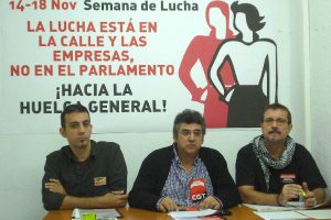 CGT, CNT y SO convocan esta semana de lucha como paso hacia la huelga general