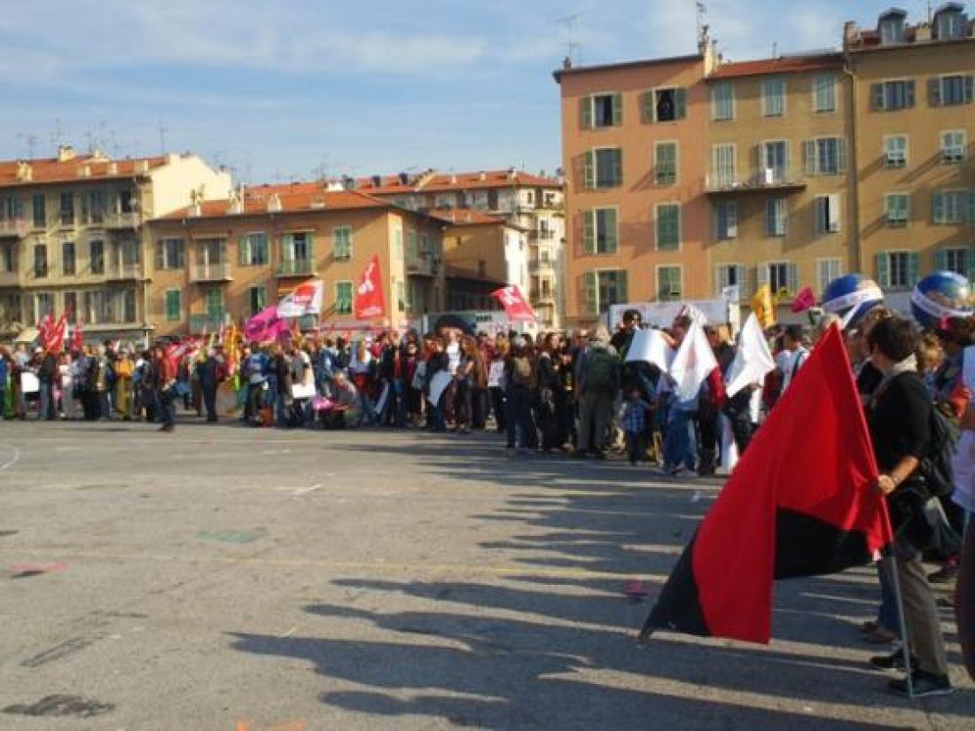 CGT en la contracumbre del G-20 en Niza