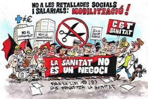 18 de Noviembre : CGT convoca huelga de 24 horas en la sanidad pública en Catalunya