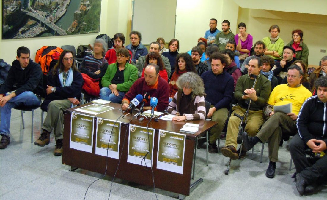 Bilbao, 25 de febrero : Manifestación unitaria contra los recortes (Nueva convocatoria)