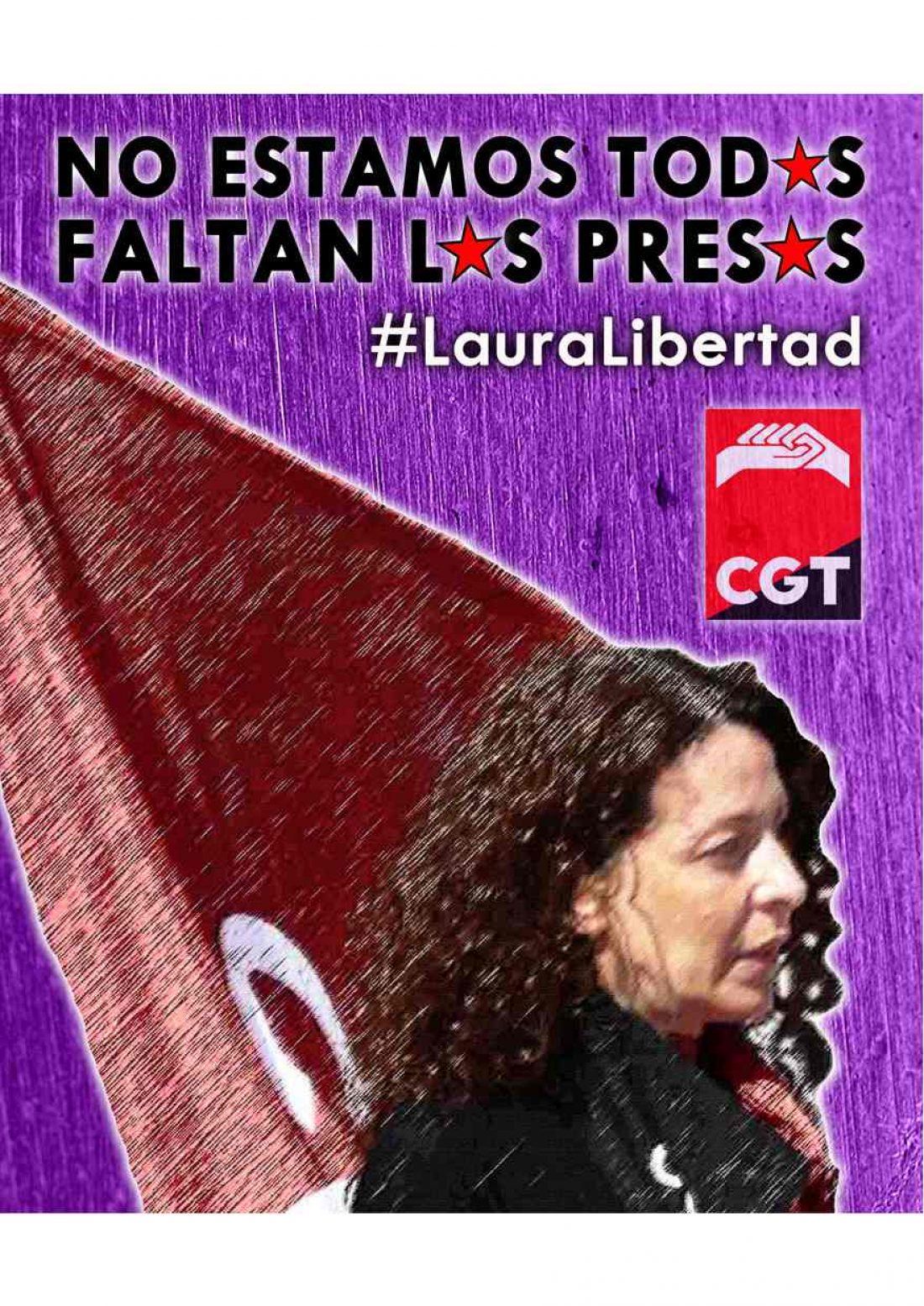 Manifestación en Barcelona el día 17 de mayo por la libertad de Laura