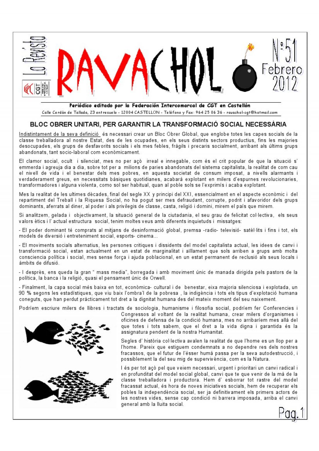 Ravachol núm. 51 – Febrero 2012