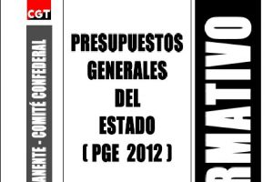 Boletin 136: Presupuestos Generales del Estado (PGE 2012)