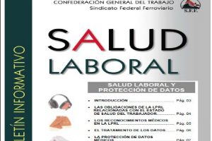 Sindicato Federal Ferroviario. Boletín de Salud Laboral nº 22