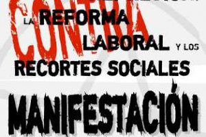 CGT convoca una manifestación el día 16 de junio en Barcelona contra la represión, la reforma laboral y los recortes sociales