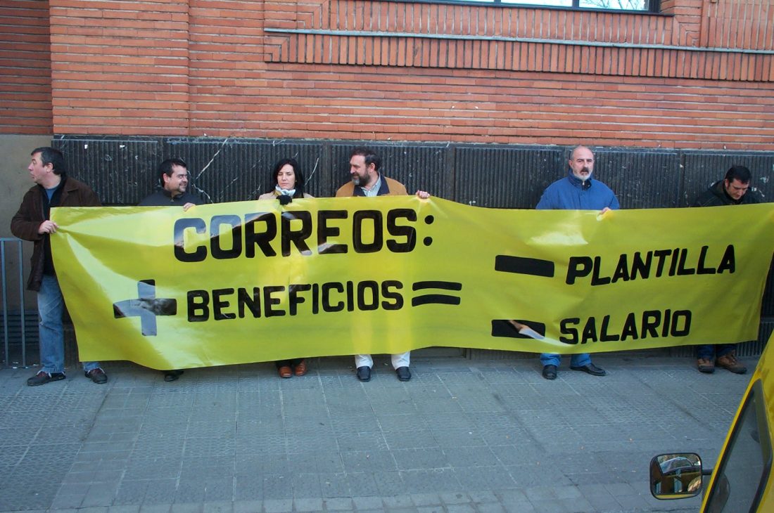 Barcelona. Huelga en correos en el distrito 33 los días 22 y 25 de junio