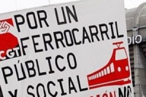 Manifestación en Madrid el 23 de junio. No a la privatización del ferrocarril