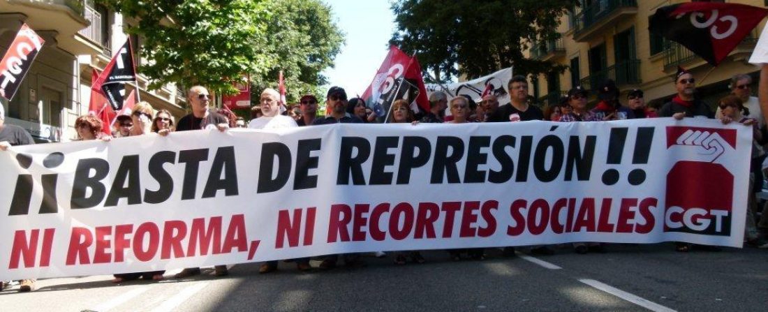 Contra la represión, la reforma laboral y los recortes sociales