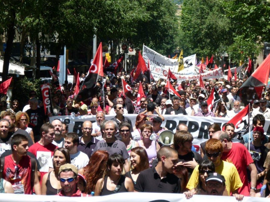 Agradecimientos manifestación 16J Barcelona