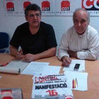 Rueda de prensa: CGT anuncia una Huelga General para otoño 2012