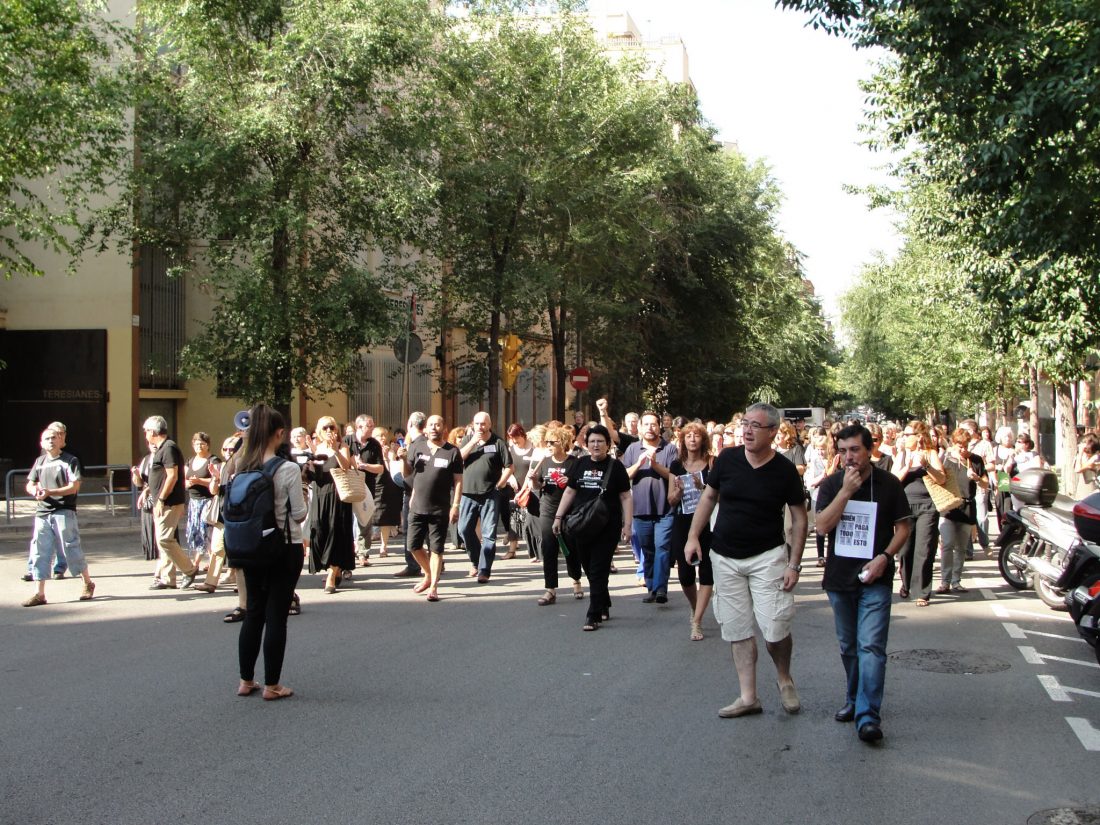 Barcelona. Cortes de tráfico y concentraciones el viernes 24 de agosto en diversos lugares de Barcelona y L’Hospitalet