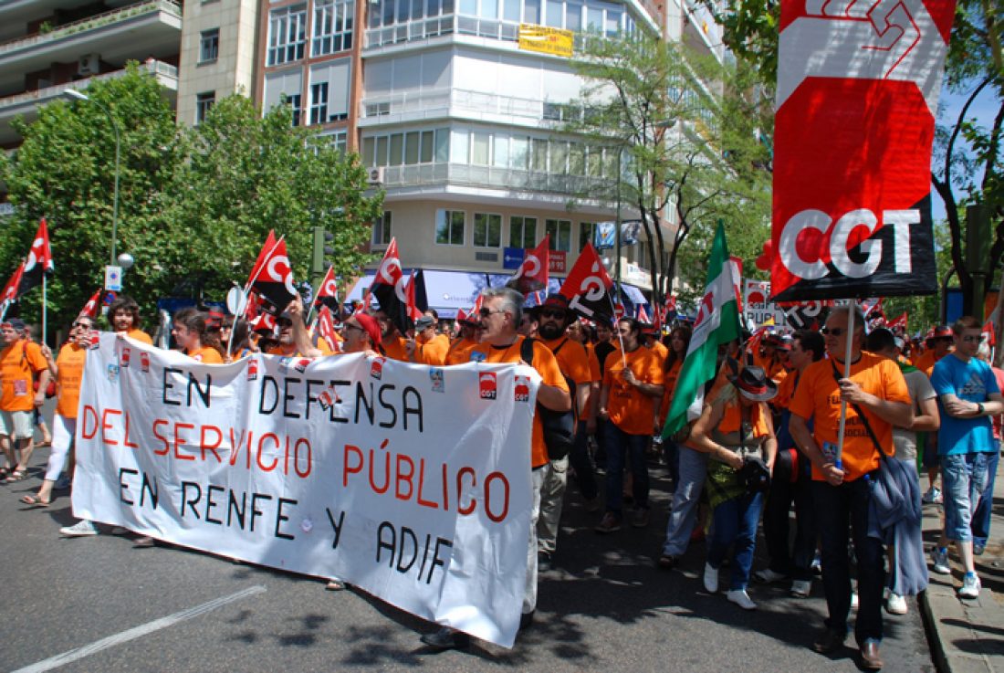 Comunicado del Sindicato Federal Ferroviario de CGT: ¡Nos quereis hacer pagar vuestra crisis!