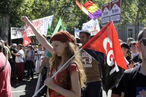 Manifestación 15-S Bloque Crítico (Madrid, 15 de Septiembre de 2012)