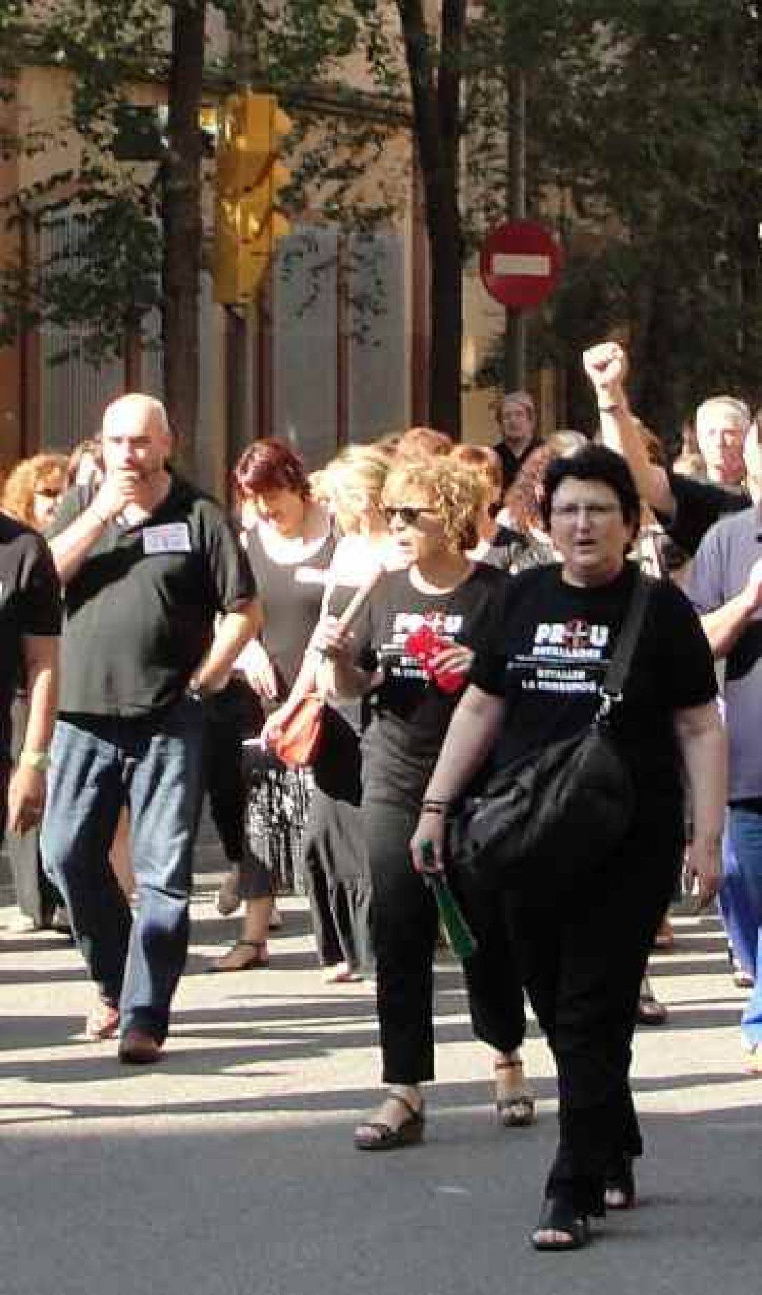 Realizados cortes de tráfico y concentraciones el  viernes 7 de septiembre en diversos lugares  de  Barcelona y l´Hospitalet.