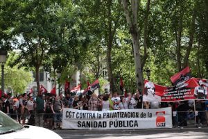 CGT apoya la Huelga en Sanidad