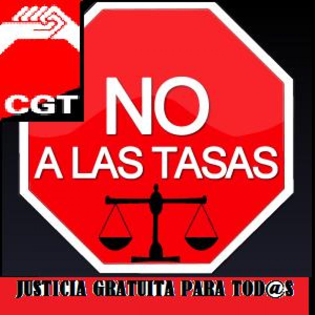 CGT Málaga convoca concentración contra la nueva ley de tasas judiciales