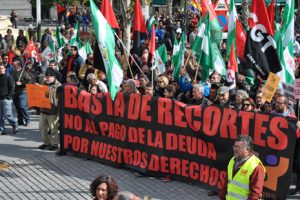 Miles de andaluces y andaluzas celebran en las calles un 28F reivindicativo contra el paro y los recortes