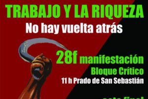 Llamamiento de la CGT a las próximas movilizaciones: 23-F y 28-F