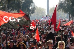 CGT Barcelona. Actos de apoyo ante los juicios por las movilizaciones de la Huelga General 29-M