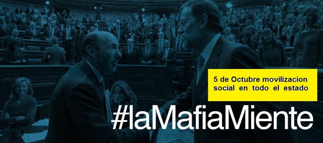 CGT considera muy oportuna la movilización del 5 de octubre: «Fuera mafia, hola democracia»