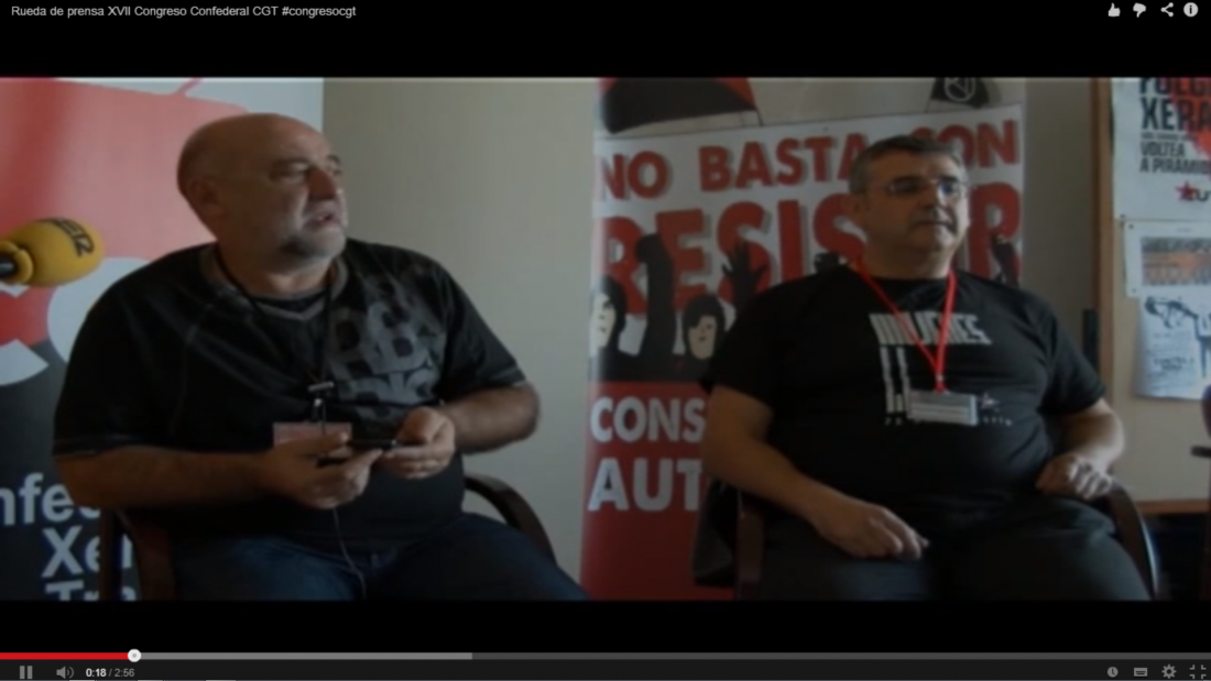 Videos XVII Congreso Confederal CGT