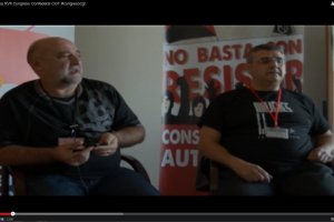 Videos XVII Congreso Confederal CGT