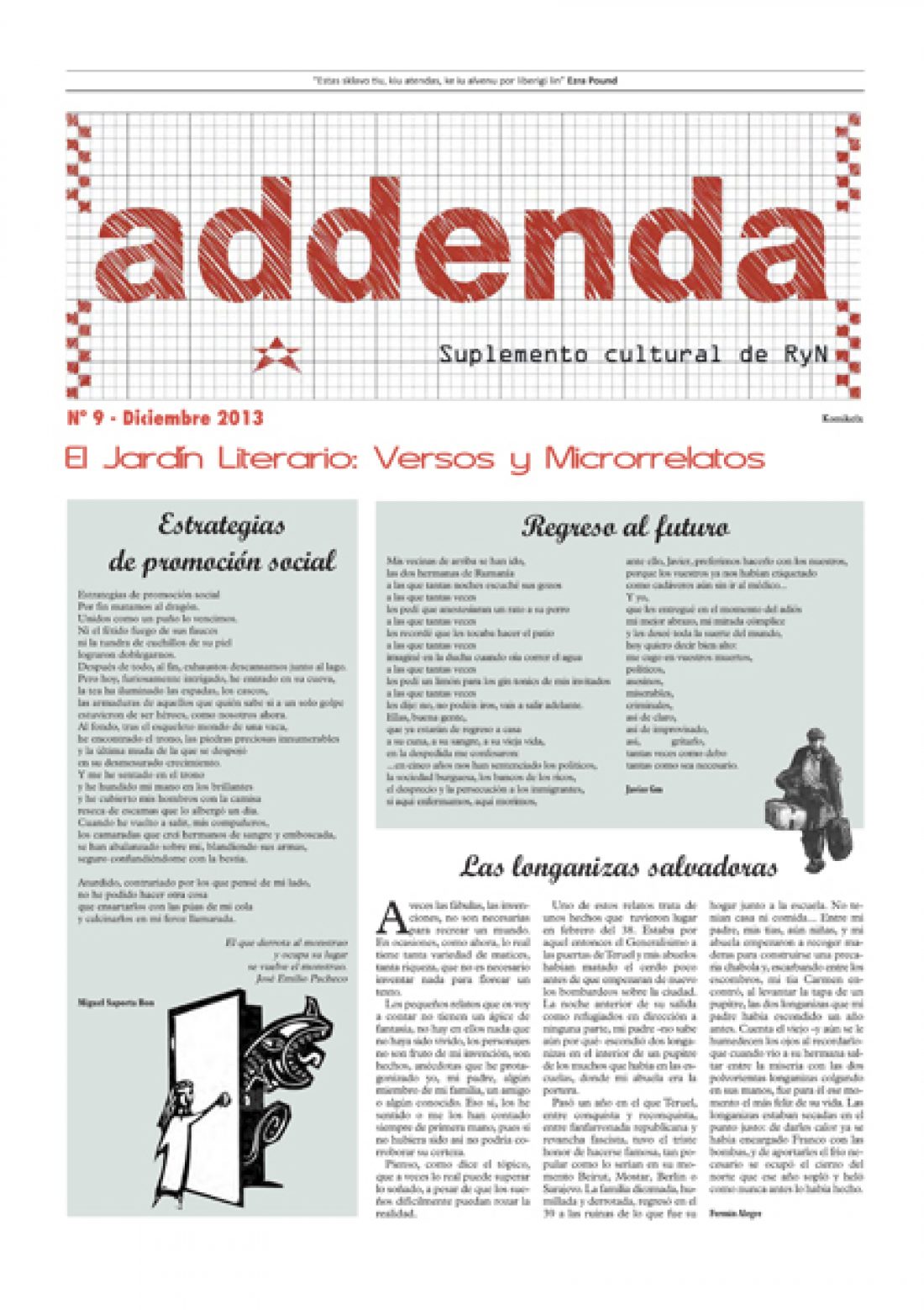 Addenda, suplemento cultural del RyN – Nº 9, diciembre 2013