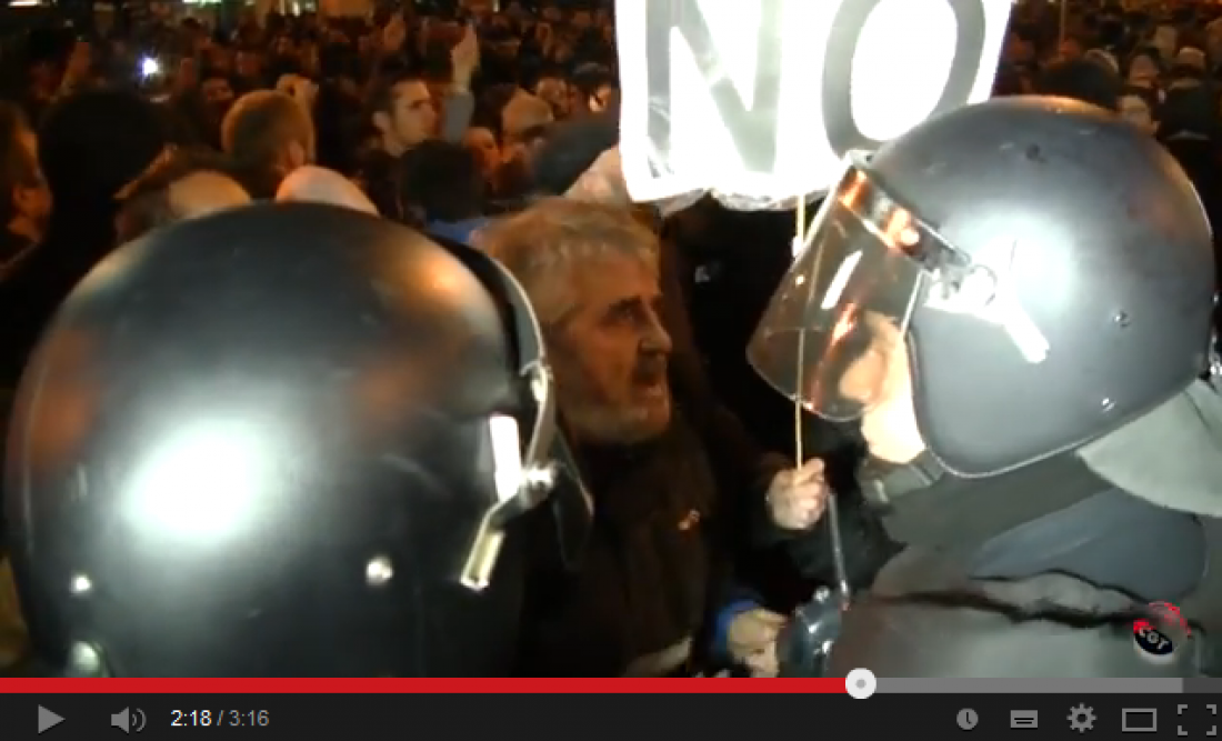 Videos: CGT apoya las reivindicaciones en Gamonal